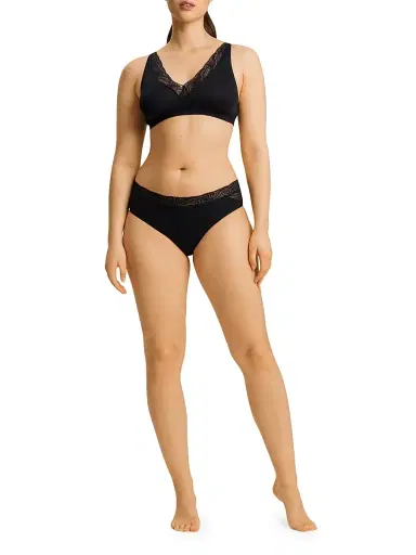 Hanro Women's Cotton Delight Lace-Trim Briefs | Thumbnail 2 Hanro Women's Cotton Delight Lace-Trim Briefs | Thumbnail 2