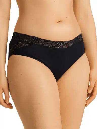 Hanro Women's Cotton Delight Lace-Trim Briefs | Thumbnail 4 Hanro Women's Cotton Delight Lace-Trim Briefs | Thumbnail 4