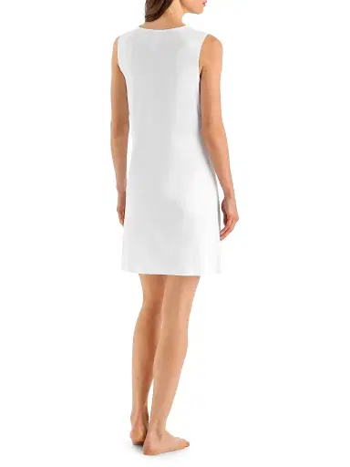Hanro Women's Moments Lace Tank Night Gown - White | Thumbnail 3