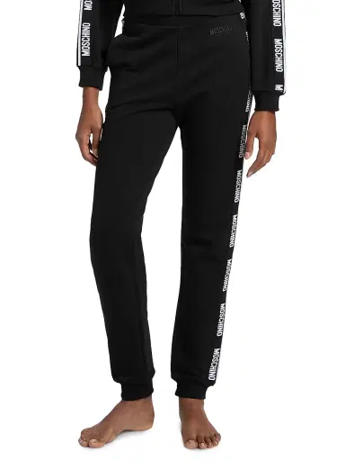 Moschino Women's Intimo Donna Logo Pants - Black | Thumbnail 3 Moschino Women's Intimo Donna Logo Pants - Black | Thumbnail 3