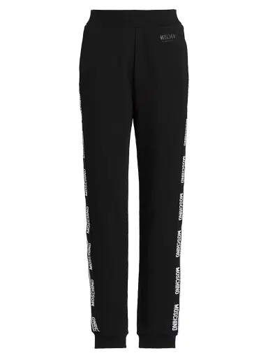Moschino Women's Intimo Donna Logo Pants - Black | Thumbnail 1 Moschino Women's Intimo Donna Logo Pants - Black | Thumbnail 1