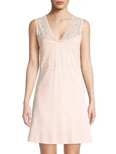 Hanro Women's Moments Lace Tank Night Gown | Thumbnail 3 Hanro Women's Moments Lace Tank Night Gown | Thumbnail 3
