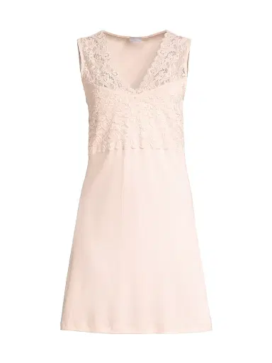 Hanro Women's Moments Lace Tank Night Gown | Thumbnail 1 Hanro Women's Moments Lace Tank Night Gown | Thumbnail 1