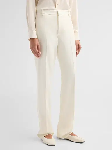 Ralph Lauren Collection Women's Macy Grain De Poudre Trousers | Thumbnail 4 Ralph Lauren Collection Women's Macy Grain De Poudre Trousers | Thumbnail 4