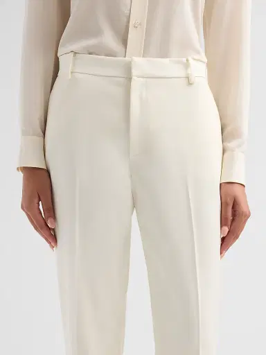 Ralph Lauren Collection Women's Macy Grain De Poudre Trousers | Thumbnail 5 Ralph Lauren Collection Women's Macy Grain De Poudre Trousers | Thumbnail 5