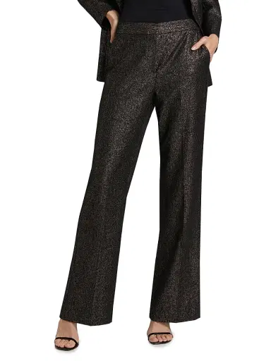 Kobi Halperin Women's Misha Sparkle Trousers - Metallic | Thumbnail 3 Kobi Halperin Women's Misha Sparkle Trousers - Metallic | Thumbnail 3
