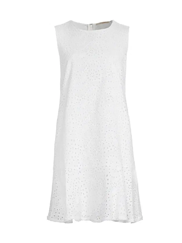 Kobi Halperin Women's Leora Cotton Eyelet Shift Dress -