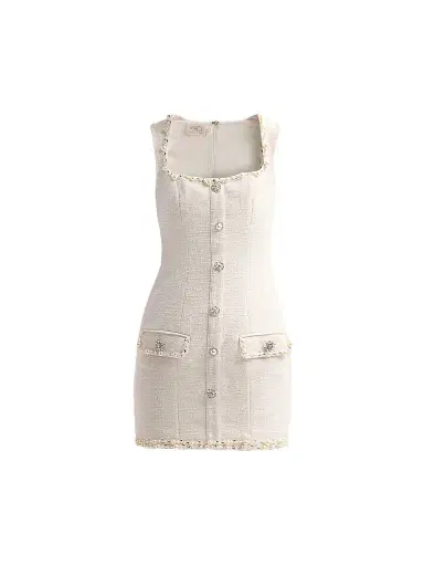 PatBo Women's Mothers Day Capsule Tweed Elsa Mini Dress | Thumbnail 1 PatBo Women's Mothers Day Capsule Tweed Elsa Mini Dress | Thumbnail 1
