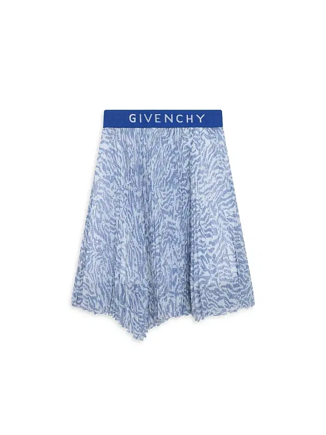Givenchy Little Girl's Mini Me Asymmetric Pleated Skirt - Unique