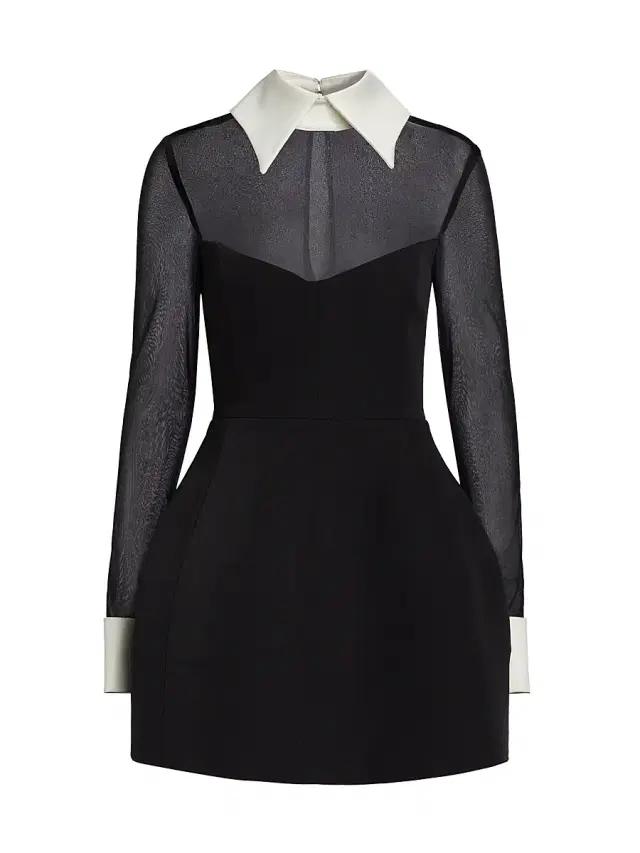 Bronx Banco Women's Wednesday Long-Sleeve Minidress - Black