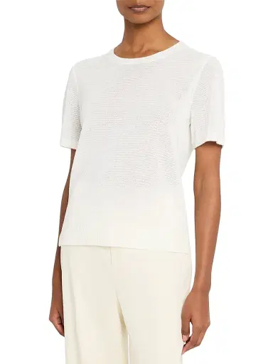 Kobi Halperin Women's Noa Embellished Space-Dye Top - White | Thumbnail 3 Kobi Halperin Women's Noa Embellished Space-Dye Top - White | Thumbnail 3