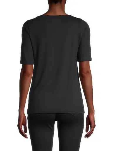 MAJESTIC FILATURES Women's Soft-Touch Boatneck Tee | Thumbnail 5