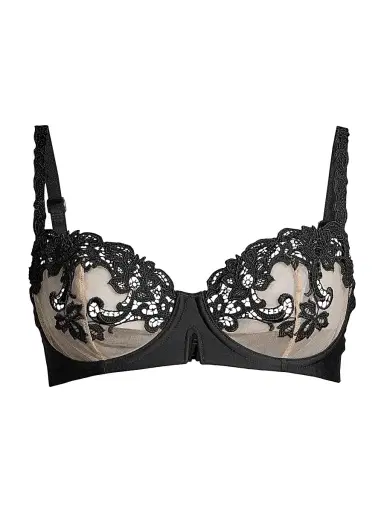 Simone Pérèle Saga Demi Cup Bra - Black | Thumbnail 1