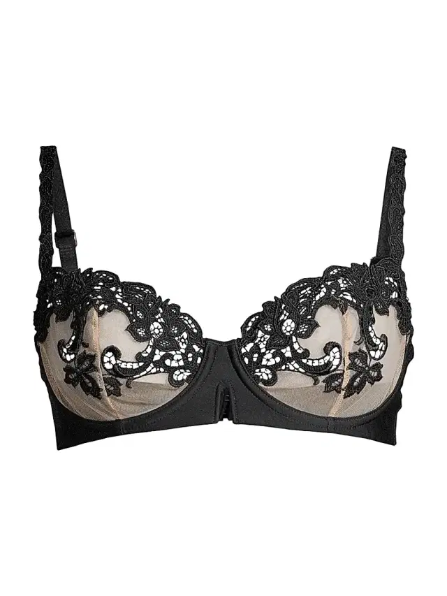 Simone Pérèle Saga Demi Cup Bra - Black