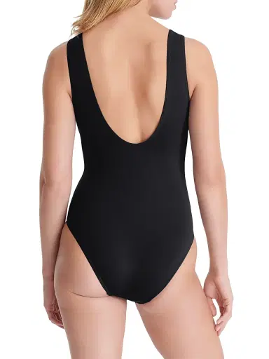Eres Women's Icône One-Piece Tank Swimsuit - Black - Size 4 | Thumbnail 4