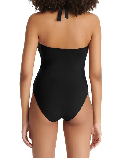 ERES Women's Légendaire Sophisticated One-Piece Swimsuit - Black | Thumbnail 4