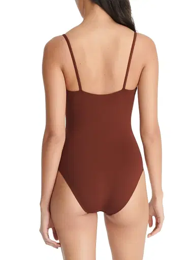 ERES Women's Aquarelle One-Piece Swimsuit - Tortue | Thumbnail 4 ERES Women's Aquarelle One-Piece Swimsuit - Tortue | Thumbnail 4