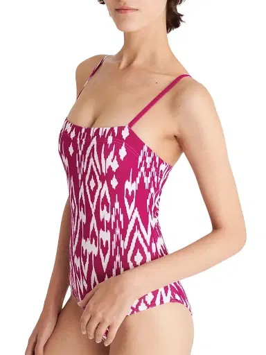 Eres Women's Cloud Ikat One-Piece Swimsuit - Imprime Wind Sunset - Size 8 | Thumbnail 4
