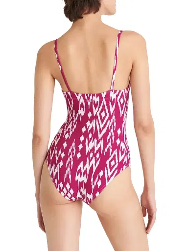 Eres Women's Cloud Ikat One-Piece Swimsuit - Imprime Wind Sunset - Size 8 | Thumbnail 5