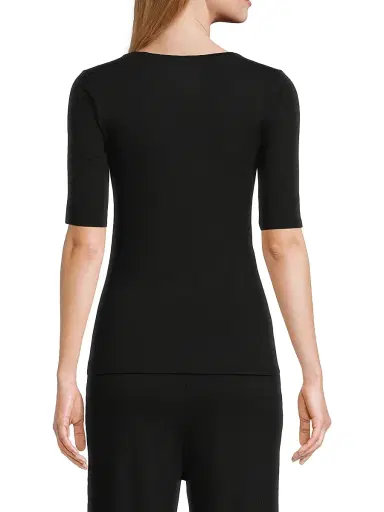 MAJESTIC FILATURES Women's Soft Touch Scoopneck Top | Thumbnail 5 MAJESTIC FILATURES Women's Soft Touch Scoopneck Top | Thumbnail 5