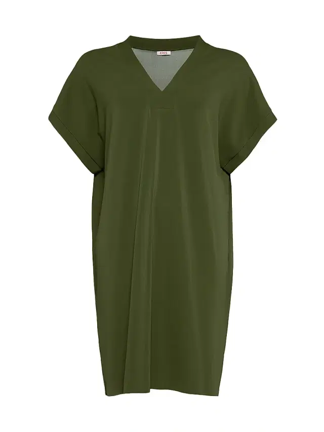 ERES Women's Tali V-Neck Minidress - Vert Mousse