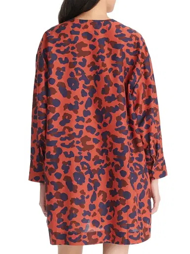 Eres Women's Récifs Shirtdress Cover-Up - Ete Indien - Size Large | Thumbnail 4