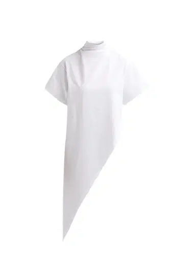 Alaïa Women's Triangle Cotton Jersey T-Shirt | Thumbnail 1 Alaïa Women's Triangle Cotton Jersey T-Shirt | Thumbnail 1