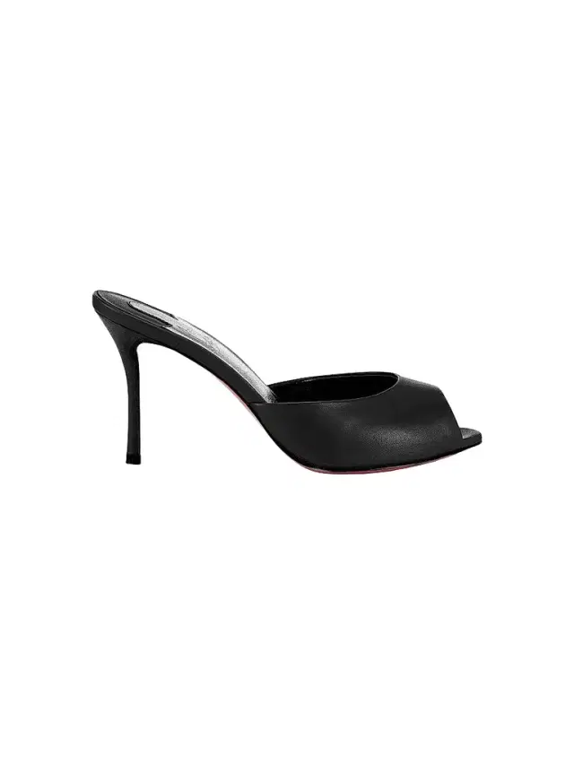 Christian Louboutin Women's Me Dolly 85MM Leather Mules - Black