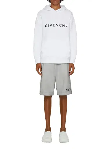 Givenchy Men's Boxy Logo Shorts | Thumbnail 2