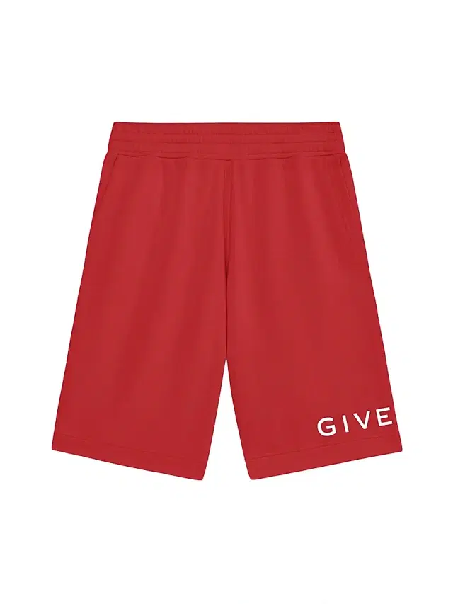 Givenchy Men's Boxy Logo Shorts - Vermillon