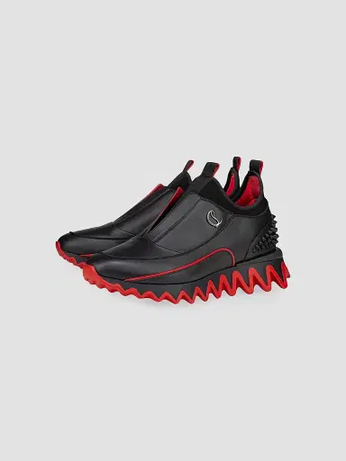 Christian Louboutin Men's Sharkyloub SP Spikes Sneakers | Thumbnail 2