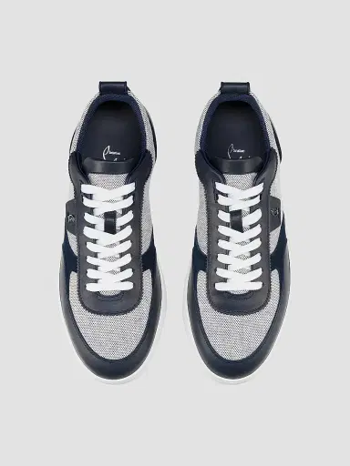 Christian Louboutin Men's Tutti Rui Leather Sneakers | Thumbnail 4