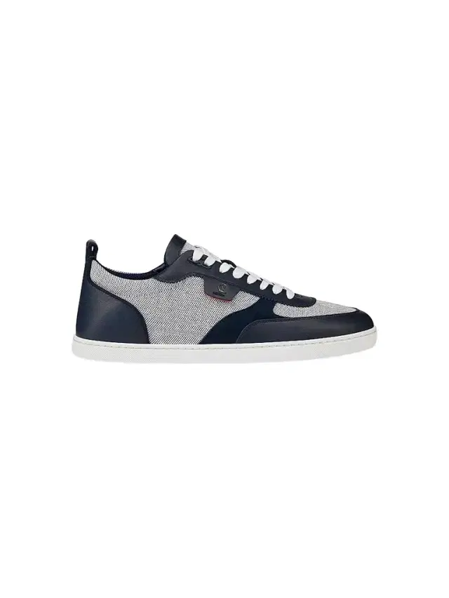 Christian Louboutin Men's Tutti Rui Leather Sneakers - Marine