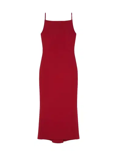 Givenchy Women's Straps Dress with Draped Back | Thumbnail 1