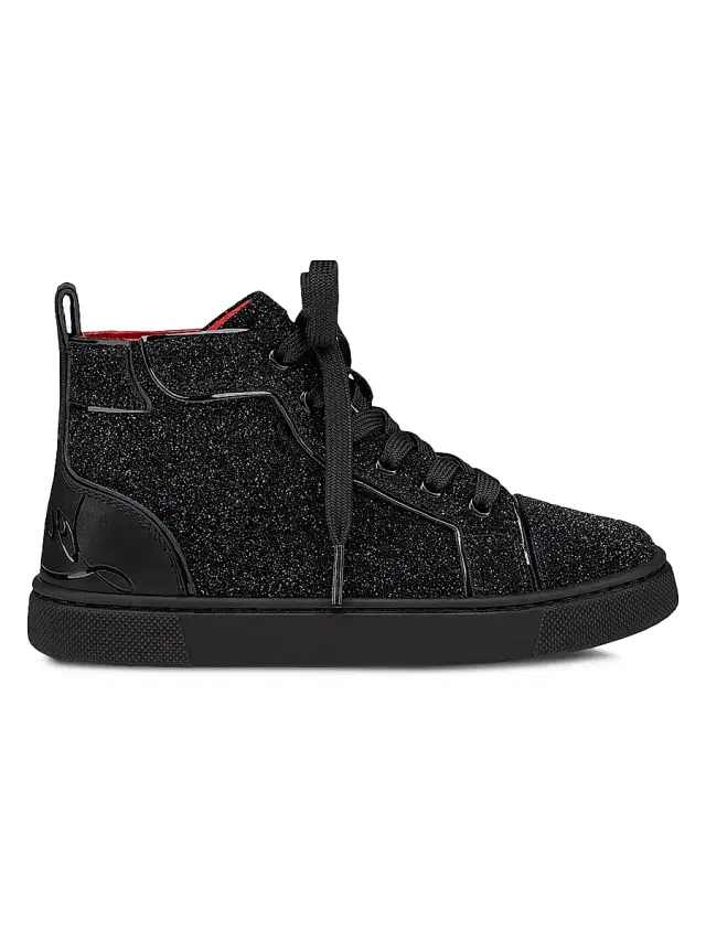 Christian Louboutin Funnytopi Shoes - Black 2.5 (Child)