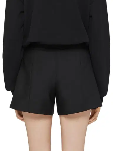 Givenchy Women's Shorts in Wool and Mohair with Buttons | Thumbnail 4