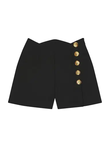 Givenchy Women's Shorts in Wool and Mohair with Buttons | Thumbnail 1