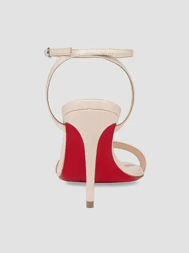 Christian Louboutin Women's Loubigirl 85MM Leather Sandals | Thumbnail 3