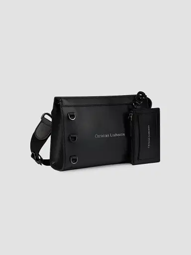Christian Louboutin Men's Kosmica Leather Crossbody Bag | Thumbnail 2 Christian Louboutin Men's Kosmica Leather Crossbody Bag | Thumbnail 2