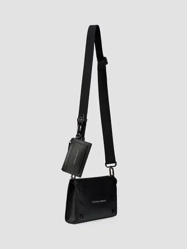 Christian Louboutin Men's Kosmica Leather Crossbody Bag | Thumbnail 5 Christian Louboutin Men's Kosmica Leather Crossbody Bag | Thumbnail 5
