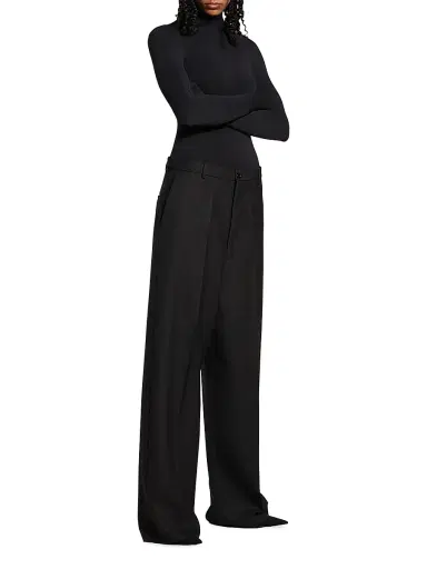 Balenciaga Men's Loose Pants - Black | Thumbnail 2