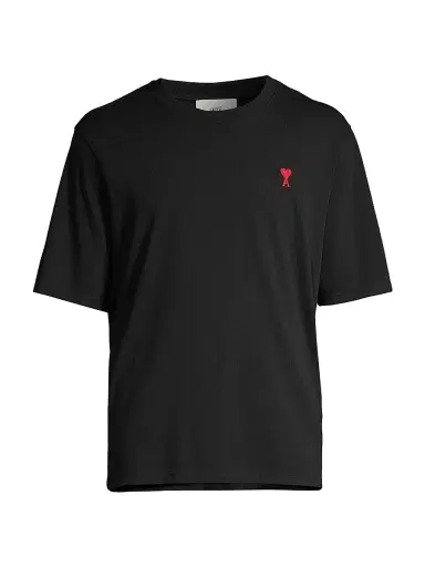 AMI PARIS Men's Ami De Coeur Crewneck T-Shirt | Thumbnail 1