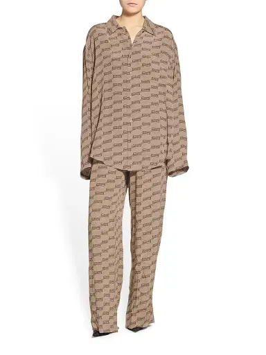 Balenciaga Women's BB Monogram Minimal Shirt | Thumbnail 2 Balenciaga Women's BB Monogram Minimal Shirt | Thumbnail 2