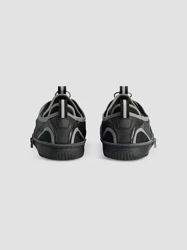 Balenciaga Men's Pocket Gradient Sneakers - Black White - Size 6 | Thumbnail 4 Balenciaga Men's Pocket Gradient Sneakers - Black White - Size 6 | Thumbnail 4