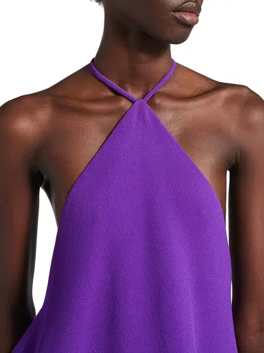 Balenciaga Women's Halter Balloon Mini Dress | Thumbnail 6