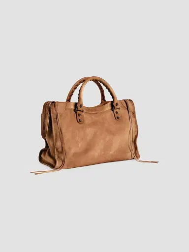 Balenciaga Women's Le City Medium Top Handle Bag | Thumbnail 3