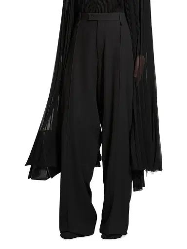 Balenciaga Skater Tailored Pants - Black - Size Small | Thumbnail 6 Balenciaga Skater Tailored Pants - Black - Size Small | Thumbnail 6