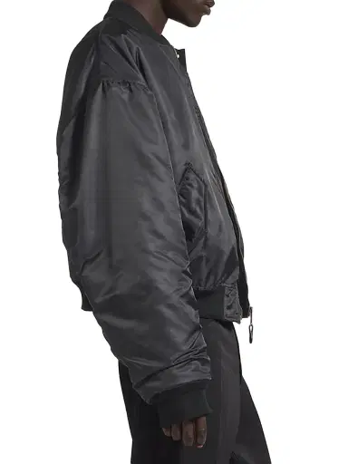 Balenciaga Men's Standard Bomber Jacket - Black - Size XS | Thumbnail 3 Balenciaga Men's Standard Bomber Jacket - Black - Size XS | Thumbnail 3
