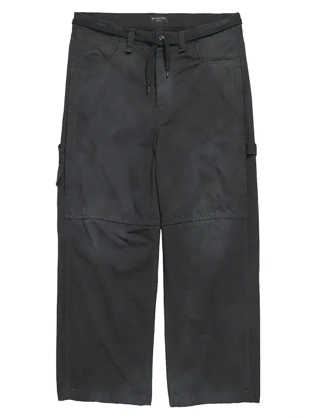 Balenciaga Women's Cropped Skater Pants - Black