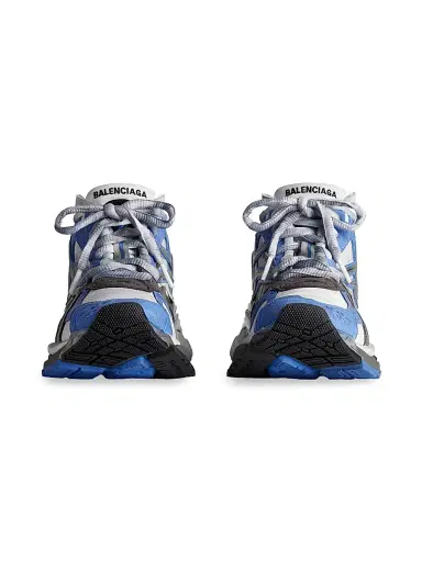Balenciaga Men's Runner Sneakers - Blue - Size 7 | Thumbnail 3 Balenciaga Men's Runner Sneakers - Blue - Size 7 | Thumbnail 3